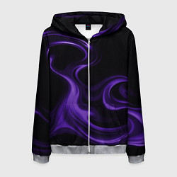 Мужская толстовка на молнии The color is purple