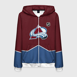 Мужская толстовка на молнии Колорадо Эвеланш хоккей