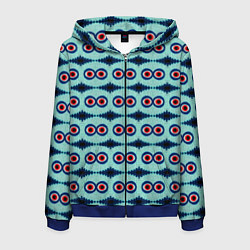 Мужская толстовка на молнии Глаза монстриков