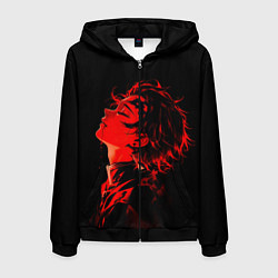 Мужская толстовка на молнии Клинок, рассекающий демонов Танддиро