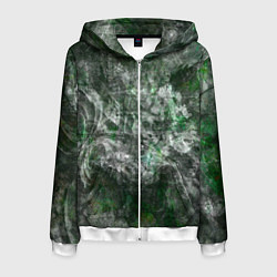 Мужская толстовка на молнии Абстракция - acid boom