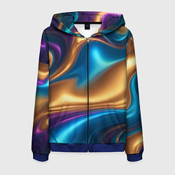 Мужская толстовка на молнии Сплавы разноцветные