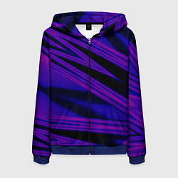 Мужская толстовка на молнии Color multi-colored neon