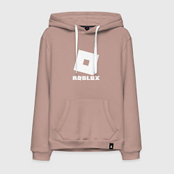 Толстовка-худи хлопковая мужская ROBLOX, цвет: пыльно-розовый