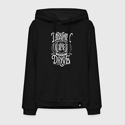 Толстовка-худи хлопковая мужская Parkway Drive цвета черный — фото 1