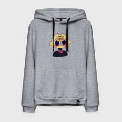 Толстовка-худи хлопковая мужская Lemonde, цвет: меланж