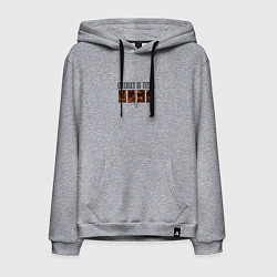 Толстовка-худи хлопковая мужская Colonist of Titan, цвет: меланж