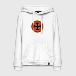 Толстовка-худи хлопковая мужская Готы Rome: Total War, цвет: белый