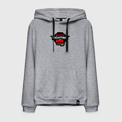 Толстовка-худи хлопковая мужская MMA fighting, цвет: меланж