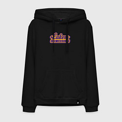 Толстовка-худи хлопковая мужская Basketball LA Lakers, цвет: черный