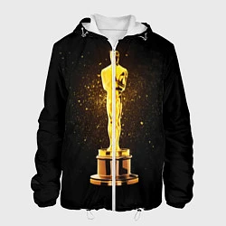 Куртка с капюшоном мужская Оскар, цвет: 3D-белый