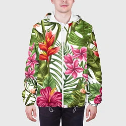 Куртка с капюшоном мужская Фэшн 6, цвет: 3D-белый — фото 2