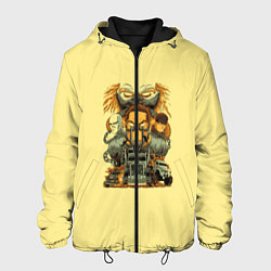 Куртка с капюшоном мужская Mad Max, цвет: 3D-черный