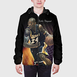 Куртка с капюшоном мужская Kobe Bryant, цвет: 3D-черный — фото 2