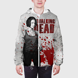 Куртка с капюшоном мужская Walking Dead: Maggie Green, цвет: 3D-белый — фото 2