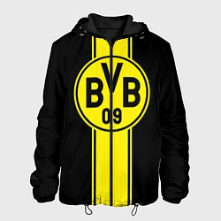 Куртка с капюшоном мужская BVB, цвет: 3D-черный
