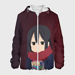 Куртка с капюшоном мужская K-ON, цвет: 3D-белый