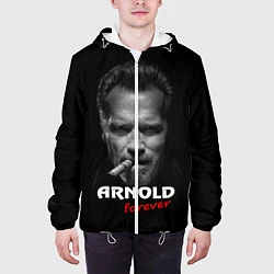Куртка с капюшоном мужская Arnold forever, цвет: 3D-белый — фото 2