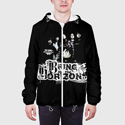 Куртка с капюшоном мужская Bring Me The Horizon, цвет: 3D-белый — фото 2