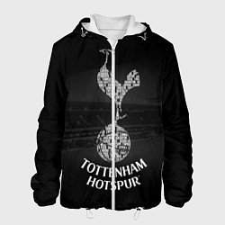 Куртка с капюшоном мужская Tottenham Hotspur, цвет: 3D-белый