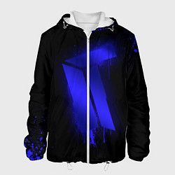Куртка с капюшоном мужская Titan: Black collection, цвет: 3D-белый