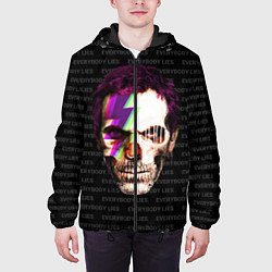 Куртка с капюшоном мужская Dr. Dead House, цвет: 3D-черный — фото 2