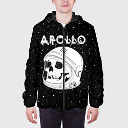Куртка с капюшоном мужская Apollo, цвет: 3D-черный — фото 2