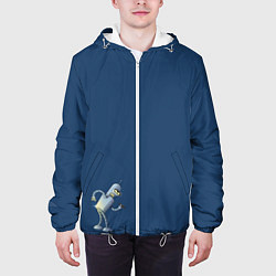 Куртка с капюшоном мужская Bender F, цвет: 3D-белый — фото 2