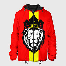 Куртка с капюшоном мужская One Lion King, цвет: 3D-черный