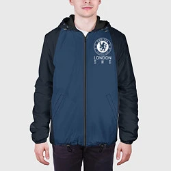 Куртка с капюшоном мужская Chelsea FC: London SW6, цвет: 3D-черный — фото 2