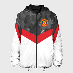 Мужская куртка Man United FC: Grey Polygons