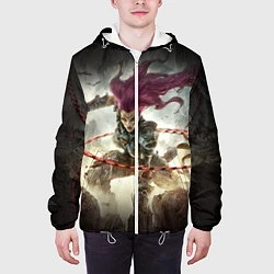 Куртка с капюшоном мужская Darksiders Warrior, цвет: 3D-белый — фото 2