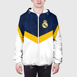 Куртка с капюшоном мужская Real Madrid FC: Sport, цвет: 3D-белый — фото 2
