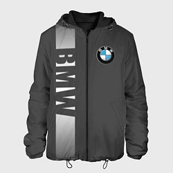 Куртка с капюшоном мужская BMW SPORT, цвет: 3D-черный