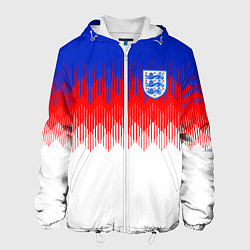 Куртка с капюшоном мужская Сборная Англии: Тренировочная ЧМ-2018, цвет: 3D-белый