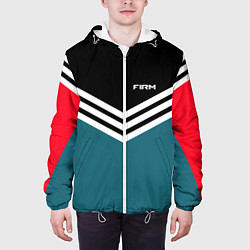 Куртка с капюшоном мужская Firm 90s: Arrows Style, цвет: 3D-белый — фото 2