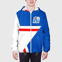 Куртка с капюшоном мужская KSI ICELAND STAR, цвет: 3D-белый — фото 2