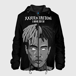 Куртка с капюшоном мужская XXXTentacion: 1998-2018, цвет: 3D-черный