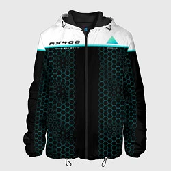 Куртка с капюшоном мужская AX400: Detroit Human, цвет: 3D-черный