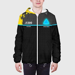 Куртка с капюшоном мужская JB300 Android, цвет: 3D-белый — фото 2