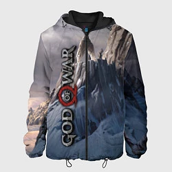 Куртка с капюшоном мужская God of War: Winter, цвет: 3D-черный
