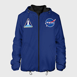 Куртка с капюшоном мужская NASA: Special Form, цвет: 3D-черный