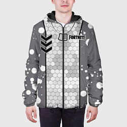 Куртка с капюшоном мужская Fortnite: Мастер сюрикенов, цвет: 3D-черный — фото 2