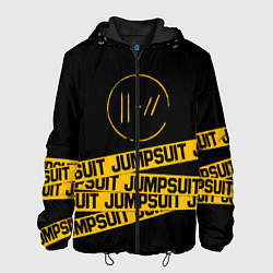 Куртка с капюшоном мужская Twenty One Pilots: Jumpsuit, цвет: 3D-черный
