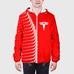 Куртка с капюшоном мужская Тесла, цвет: 3D-белый — фото 2