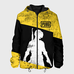 Мужская куртка PUBG: Yellow Grunge
