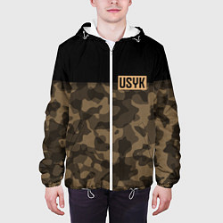 Куртка с капюшоном мужская USYK Camo, цвет: 3D-белый — фото 2