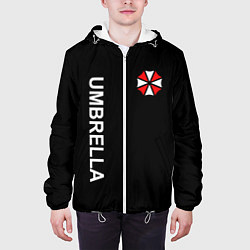 Куртка с капюшоном мужская UMBRELLA CORP, цвет: 3D-белый — фото 2
