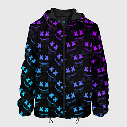 Куртка с капюшоном мужская Marshmello: Dark Neon, цвет: 3D-черный
