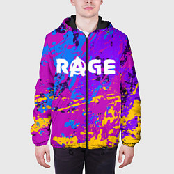 Куртка с капюшоном мужская RAGE 2, цвет: 3D-черный — фото 2